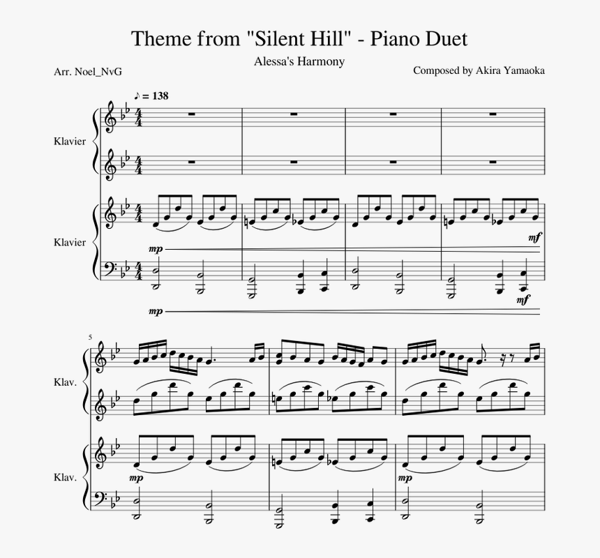 Zelda Astral Observatory Piano Sheet Music, HD Png Download, Free Download