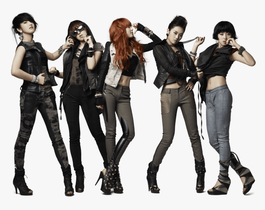 Hyuna, Gayoon, Jihyun, Jiyoon, Sohyun Profiles - 4 Minute Huh, HD Png Download, Free Download