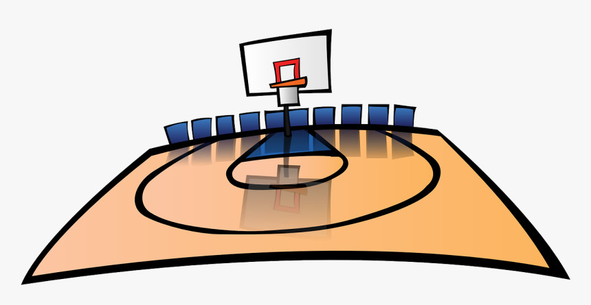 Basketball Court Clipart Png, Transparent Png, Free Download