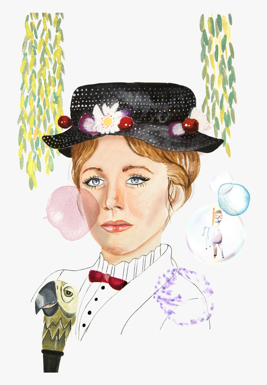 Mary Poppins - Julie Mary Poppins Transparent, HD Png Download, Free Download