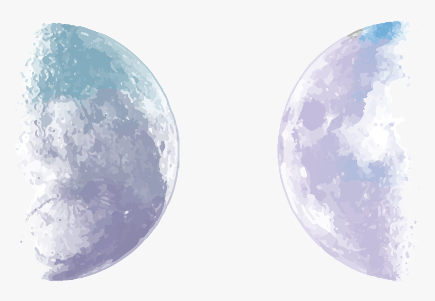 Earth Moon Euclidean Vector - 2 Moons Transparent Background, HD Png Download, Free Download