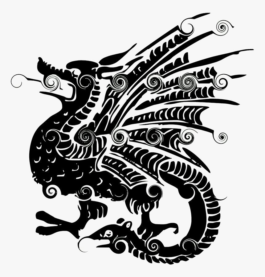 Chinese Dragon Public Domain Clip Art - Public Domain Free Dragon, HD Png Download, Free Download