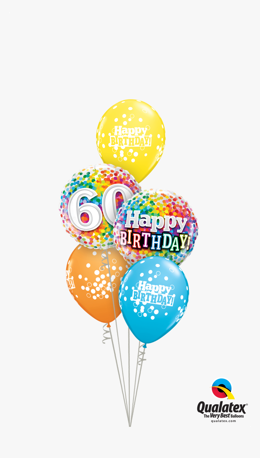 Age 65 Decorations Balloons Happy 65th Birthday Qualatex - Happy 100 Th Birthday Balloons, HD Png Download, Free Download