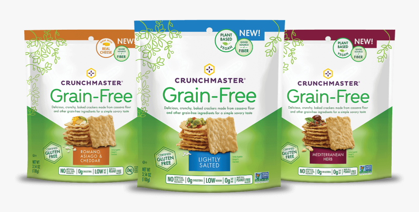 Find Your Goodness Without Grain - Crunchmaster Grain Free Crackers, HD Png Download, Free Download