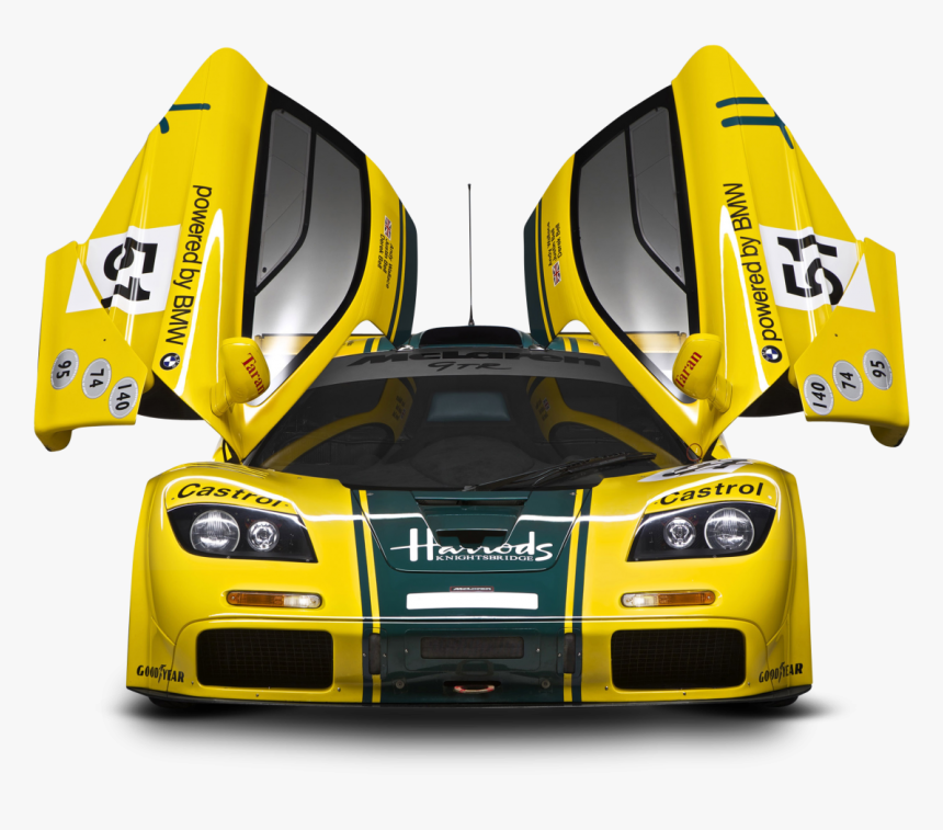 Mclaren P1 Gtr Front Car Yellow Png Image - Elon Musk Mclaren, Transparent Png, Free Download