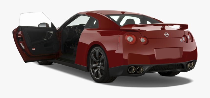 Gtr Background Transparent Nissan - 2011 Nissan Gtr Rear, HD Png Download, Free Download