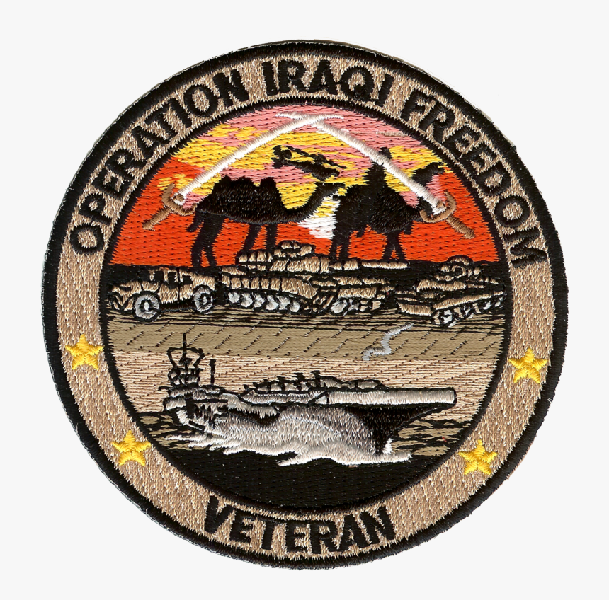 Operation Iraqi Freedom Embroidery Patch , Png Download - Seal Of Orange County California, Transparent Png, Free Download