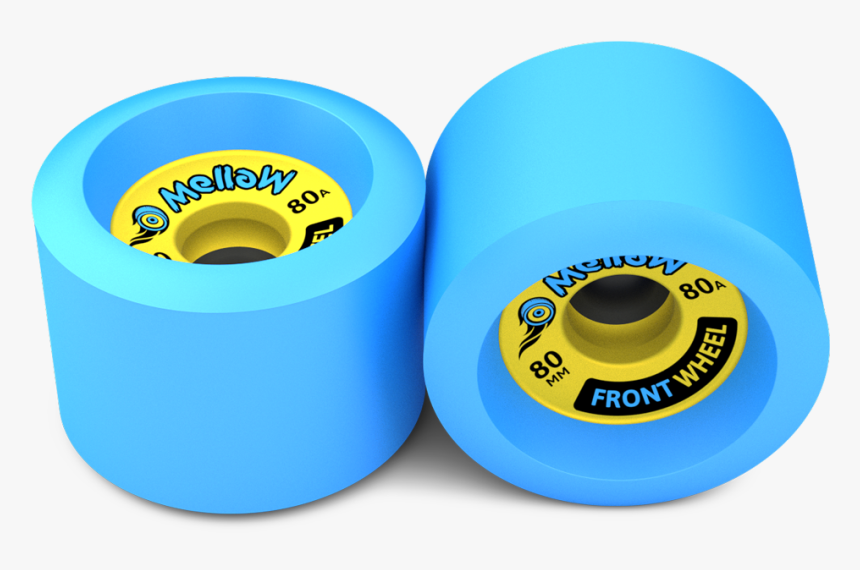 Mellow Electric Skateboard Front Wheels - 100mm Longboard Wheels, HD Png Download, Free Download