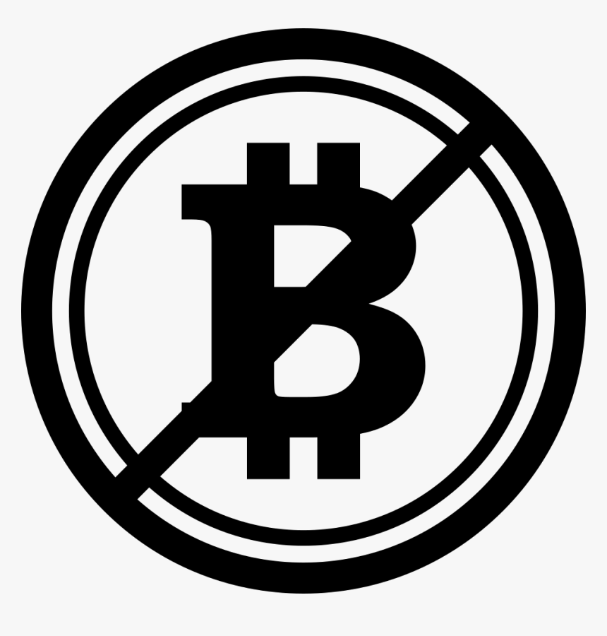 Bitcoin Not Accepted Symbol With A Slash - Encapsulated Postscript, HD Png Download, Free Download