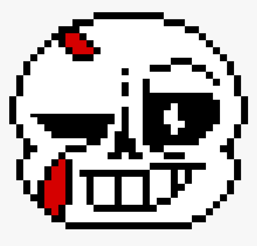 Transparent Sans Head Png - Pixel Memes, Png Download, Free Download