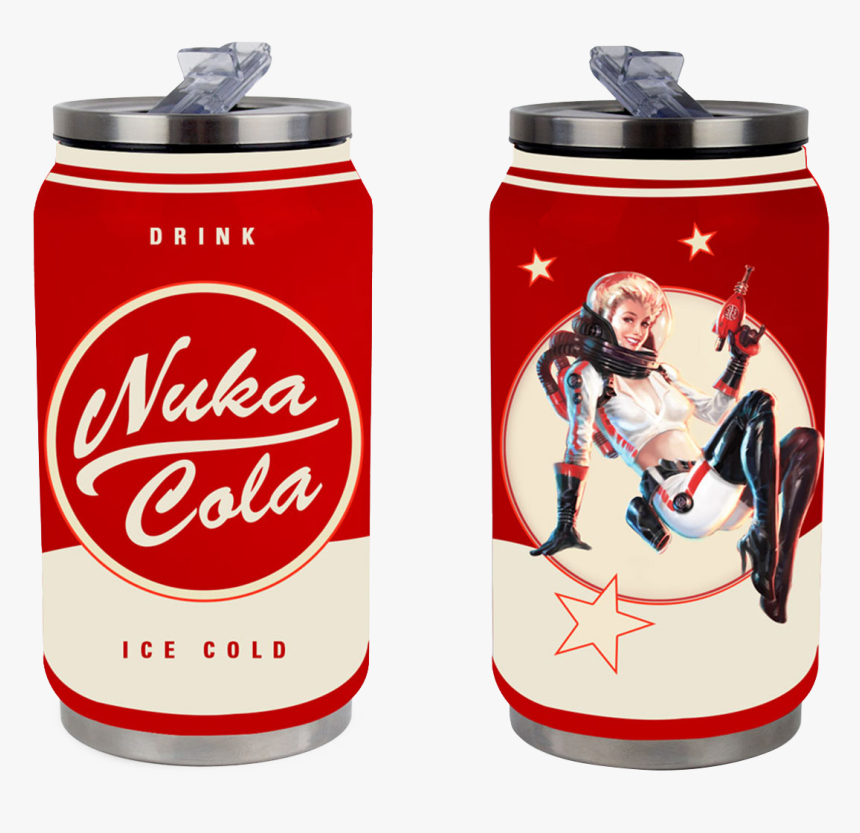 Fallout Metal Can Nuka Cola Mugs Glasses Accessories - Fallout Nuka Cola Girl, HD Png Download, Free Download