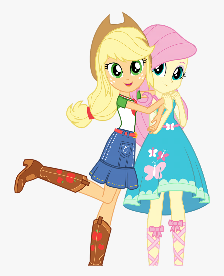 My Little Pony Applejack And Fluttershy, HD Png Download, Free Download