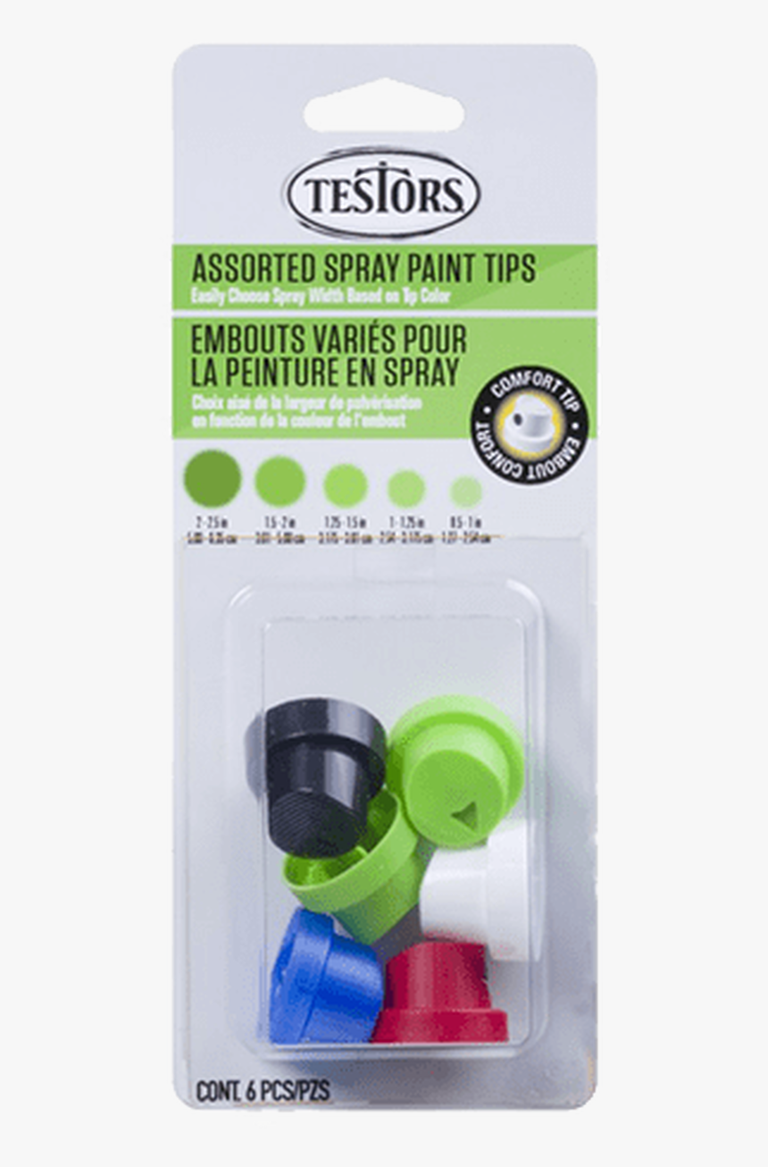 Assorted Spray Paint Nozzle Tips Testors - Rustoleum Spray Paint Tip, HD Png Download, Free Download