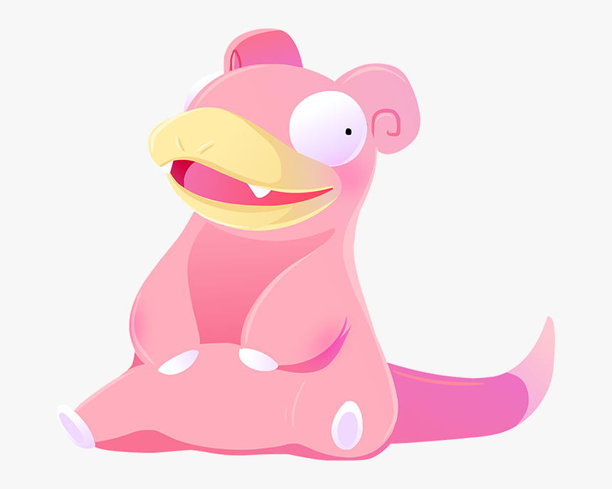 #079 Slowpoke By Kuitsuku - Drawing, HD Png Download, Free Download