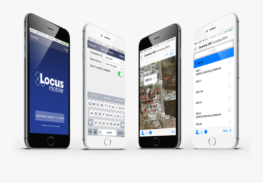 Locus Mobile Environmental Field Data Collection App - Collection Of Mobile, HD Png Download, Free Download