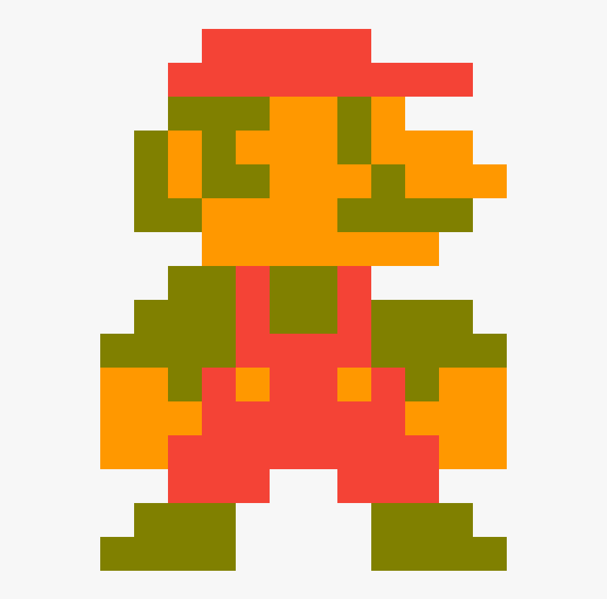 Transparent 8 Bit Mario Png, Png Download, Free Download