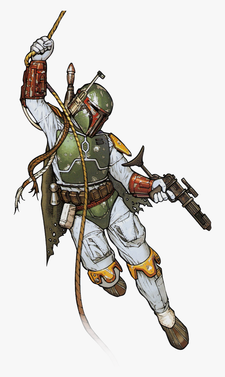 Boba Fett White Background , Png Download, Transparent, Png Download, Free Download