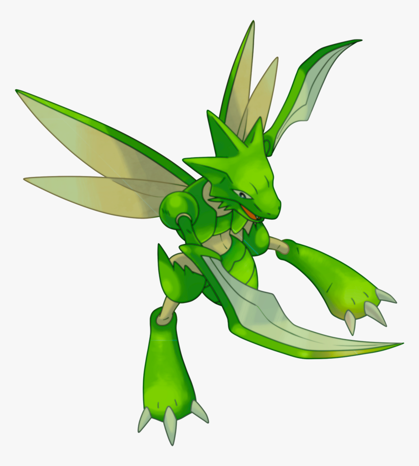 Alolan Scyther , Png Download - Pokemon 123, Transparent Png, Free Download