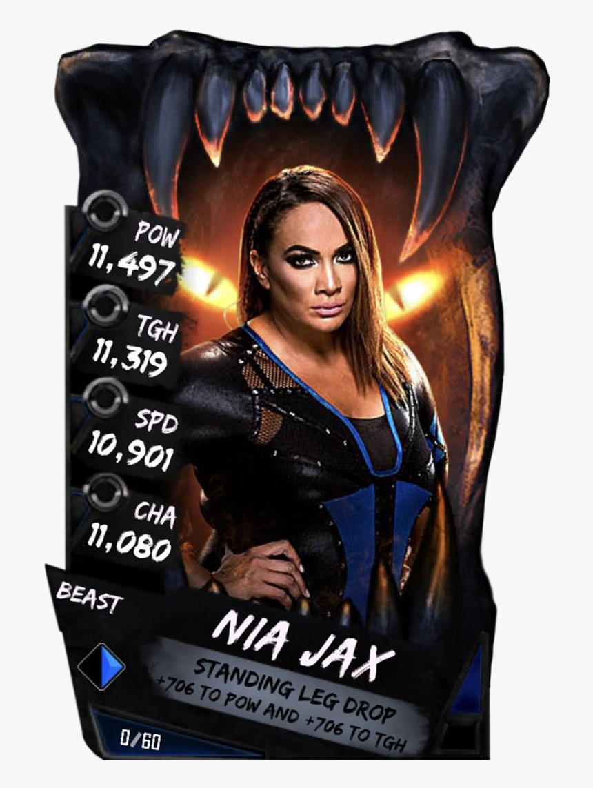 Nia Jax Wwe Supercard Season 2 Debut Wwe Supercard - Wwe Supercard Billie Kay, HD Png Download, Free Download