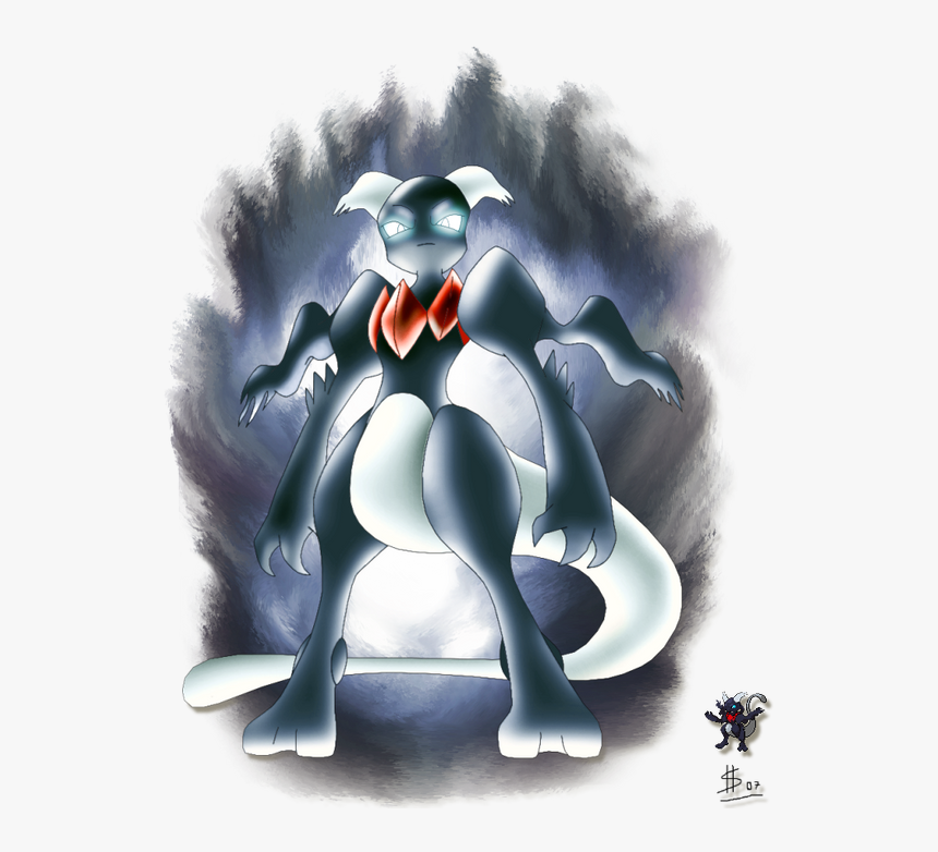 Darkrai And Mewtwo Fusion, HD Png Download, Free Download
