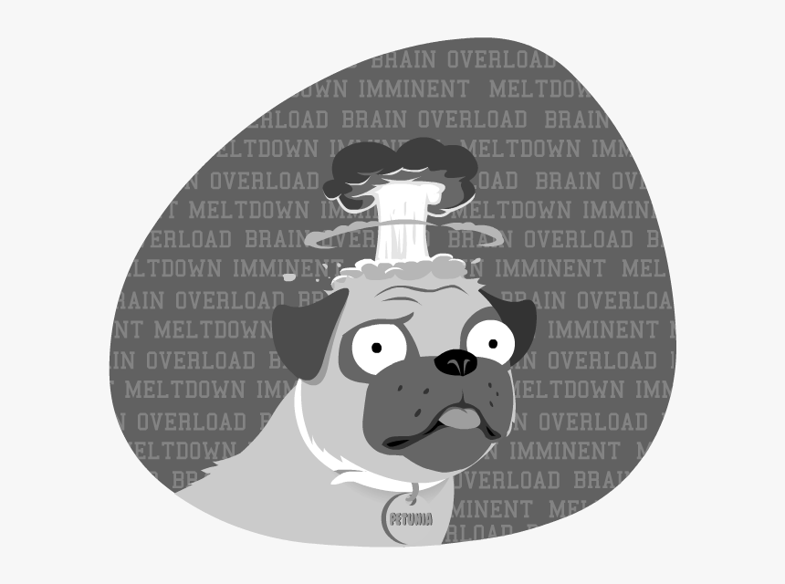 Bp On Brain Overload - Brain In Overload, HD Png Download, Free Download