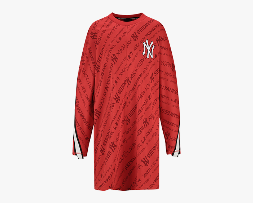 Women New York Yankees Diagonal Line Print Taping Dress - Sweater, HD Png Download, Free Download