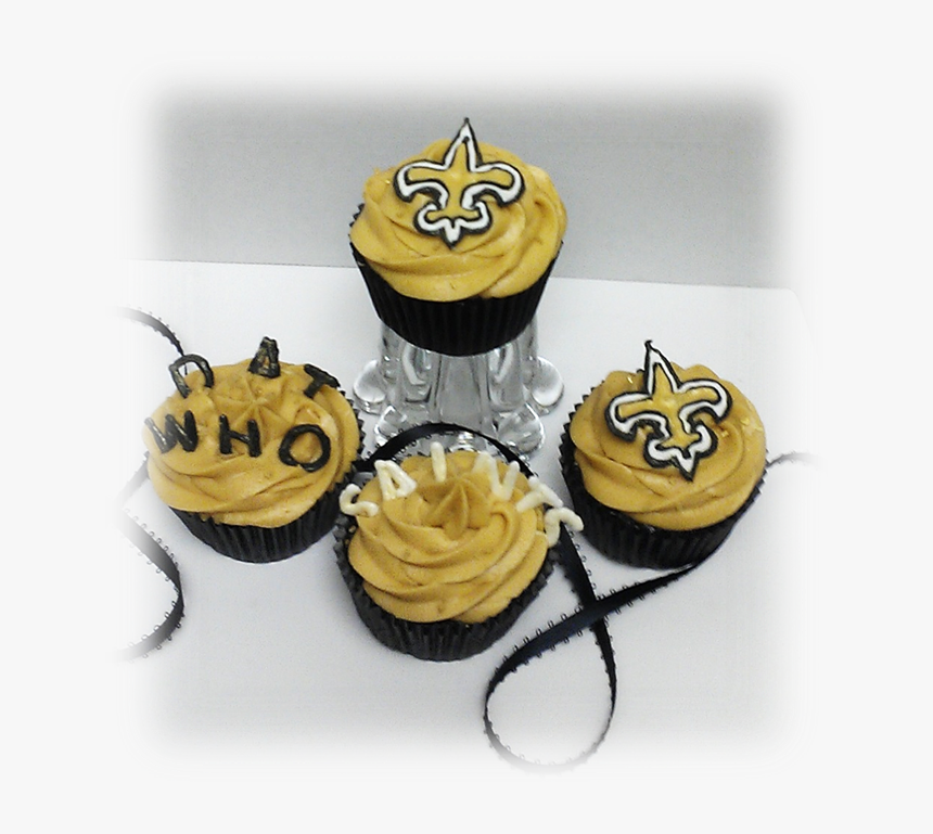 New Orleans Saints Cupcakes, HD Png Download, Free Download