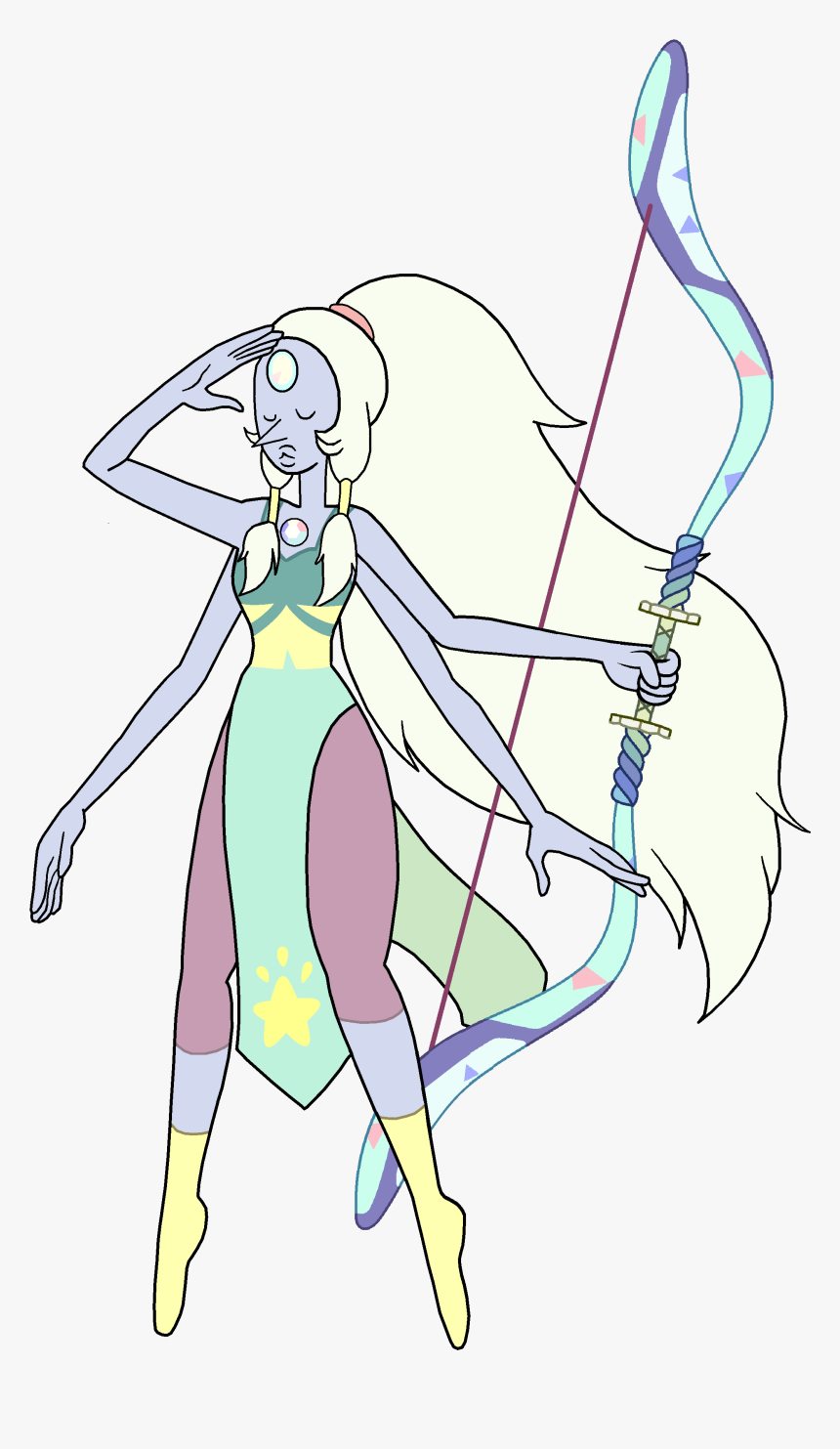 Steven Universe Opal Flying, HD Png Download, Free Download