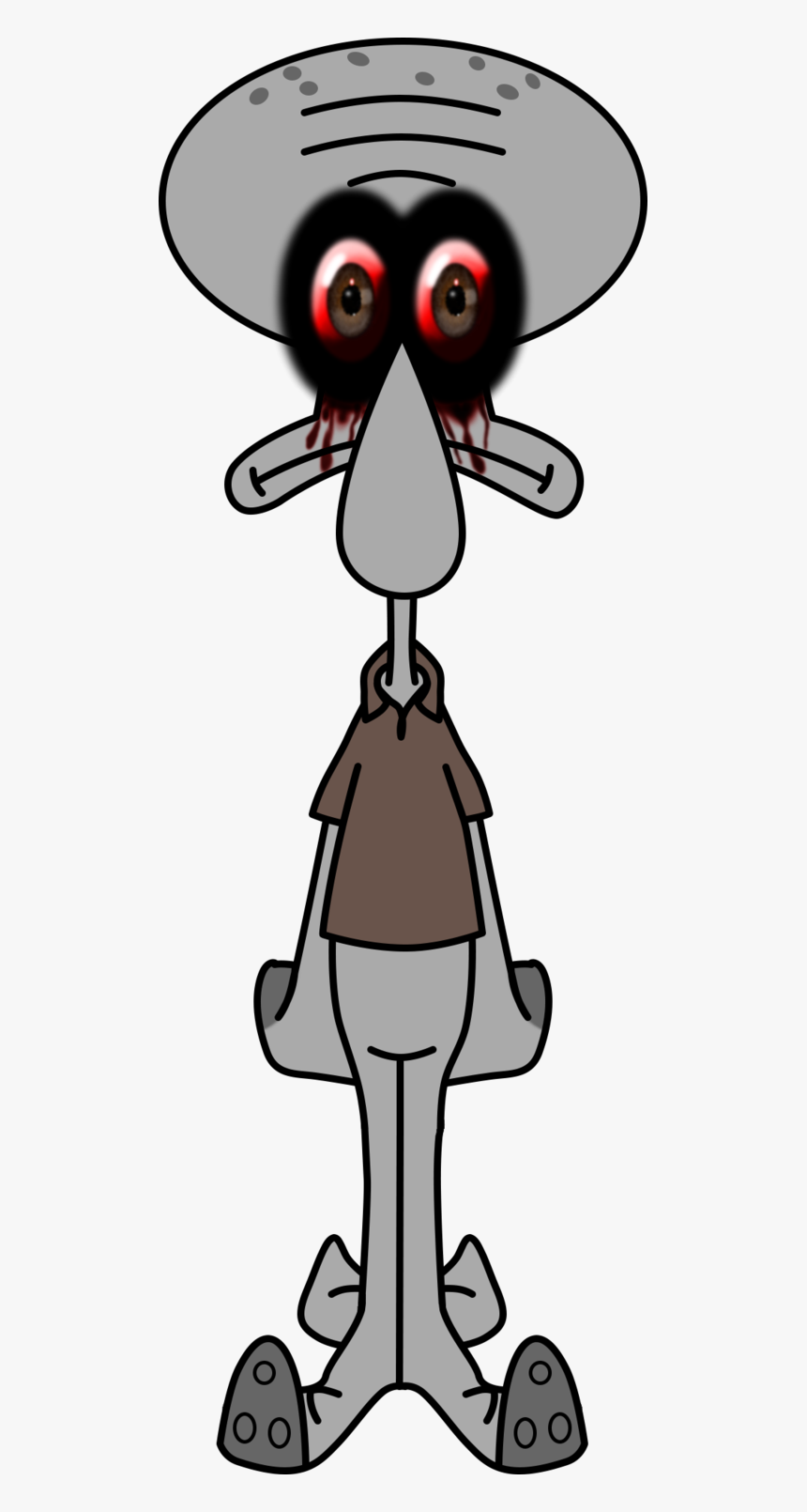 Squidward Suicide Png - Suicide Squidward Png, Transparent Png, Free Download