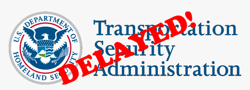 Transportation Security Administration Logo Delayed - Department Of Homeland Security, HD Png Download, Free Download