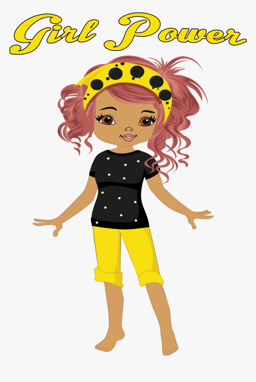Transparent Girl Power Clipart - Cartoon, HD Png Download, Free Download