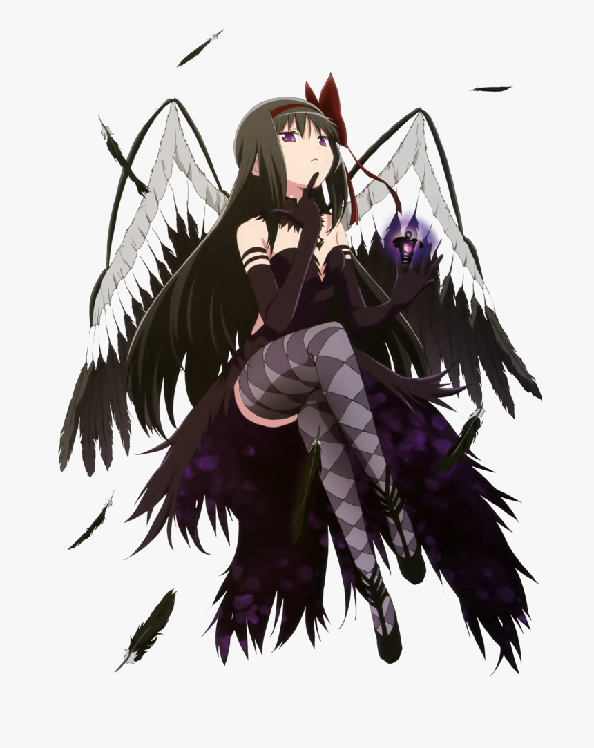 [madoka Magica]akemi Homura Png Ver - Goddess Homura Akemi, Transparent Png, Free Download