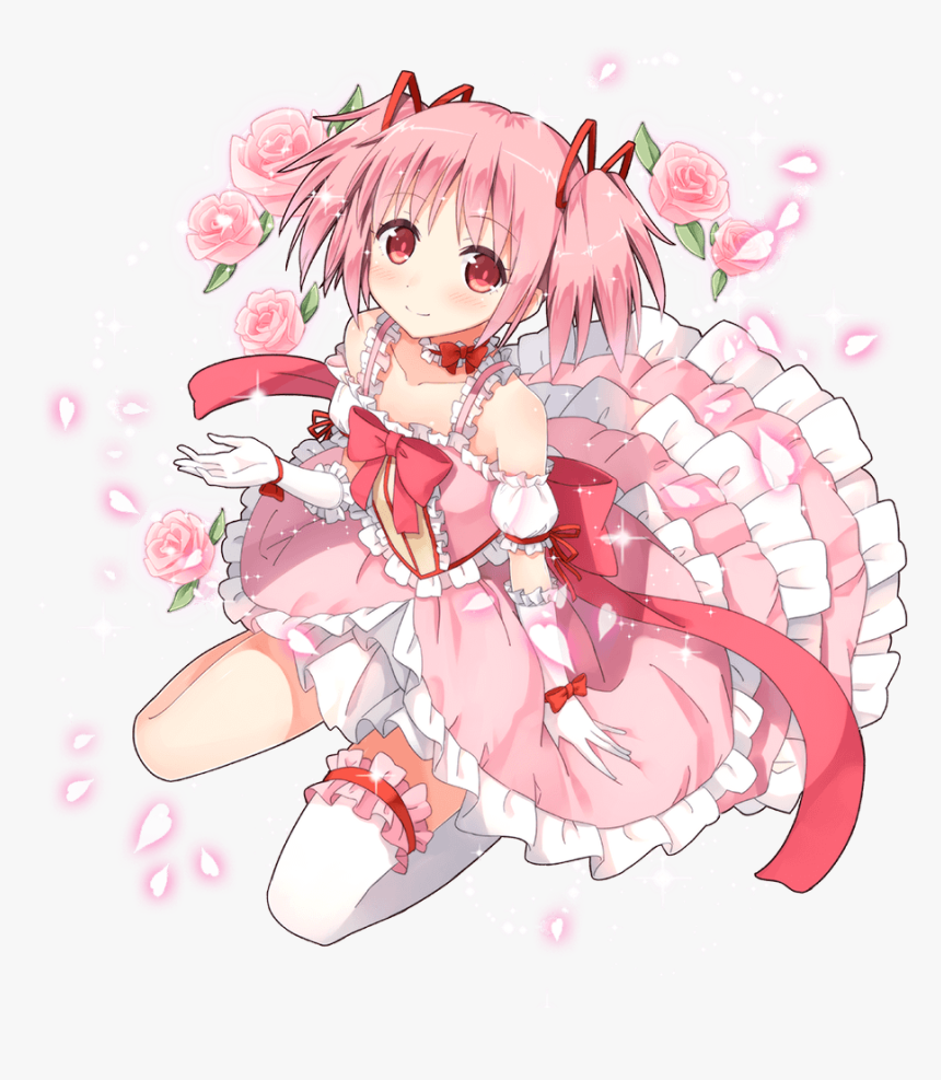 Transparent Madoka Magica - Madoka Kaname Kawaii, HD Png Download, Free Download