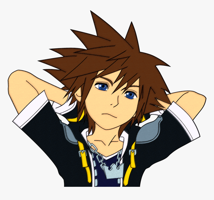 Sora Kingdom Hearts Manga , Png Download - Transparent Hearts Sora Sora Kh, Png Download, Free Download