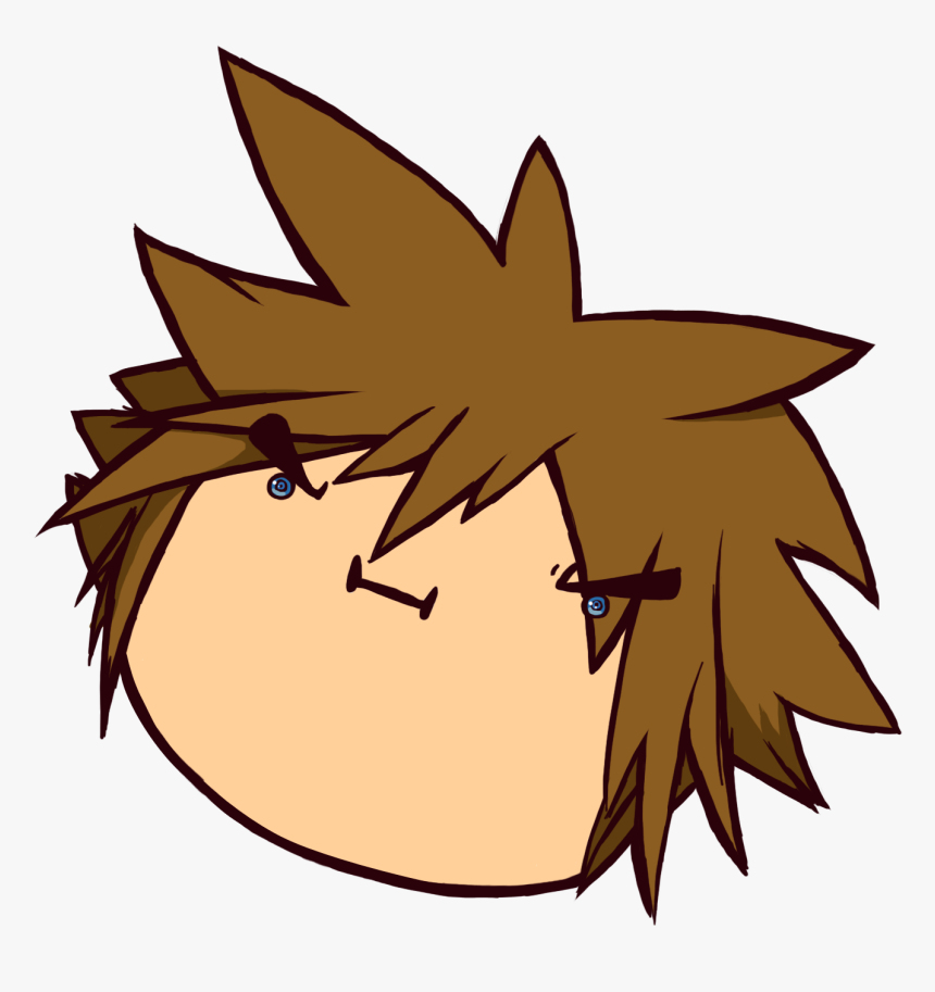 Kingdom Hearts Sora Head, HD Png Download, Free Download