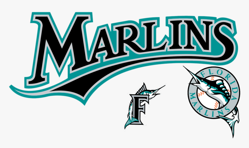 Logos Psd Official Psds - Logo De Los Marlins De Florida, HD Png Download, Free Download