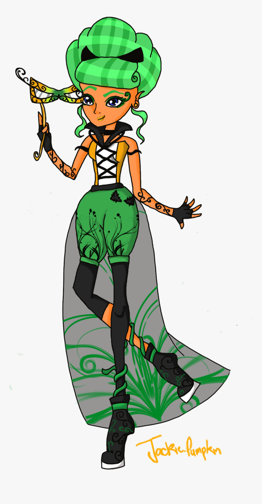 Pumpkin Monster High , Png Download - Monster High Jackie Pumpkin, Transparent Png, Free Download