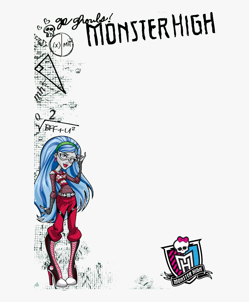 Transparent Monster High Clipart - Transparent Monster High Borders, HD Png Download, Free Download