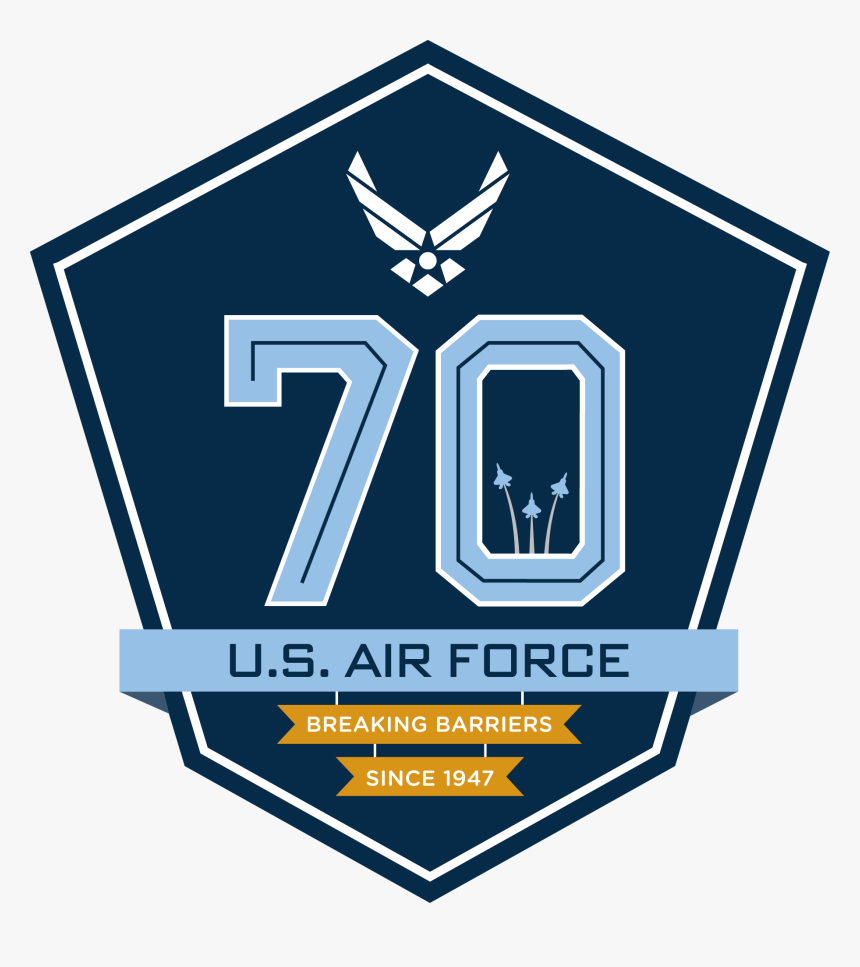 Air Force 70th Logo, HD Png Download, Free Download