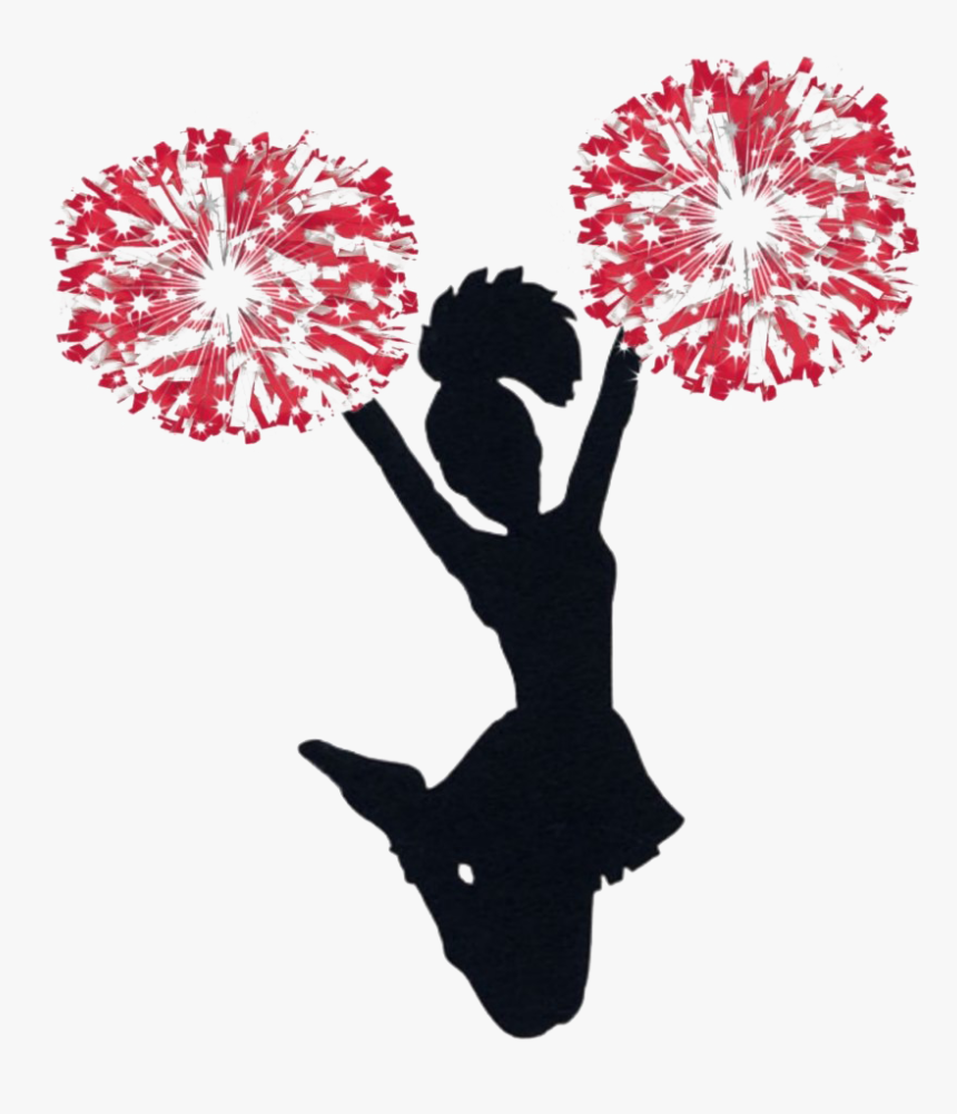 Cheerleaders Png Download Image - Cheer Silhouette, Transparent Png, Free Download