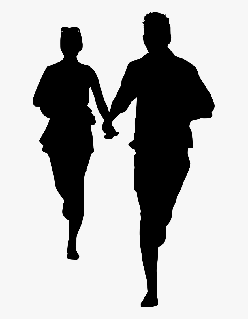 Silhouette Photography Person - Couple Silhouette Transparent, HD Png Download, Free Download