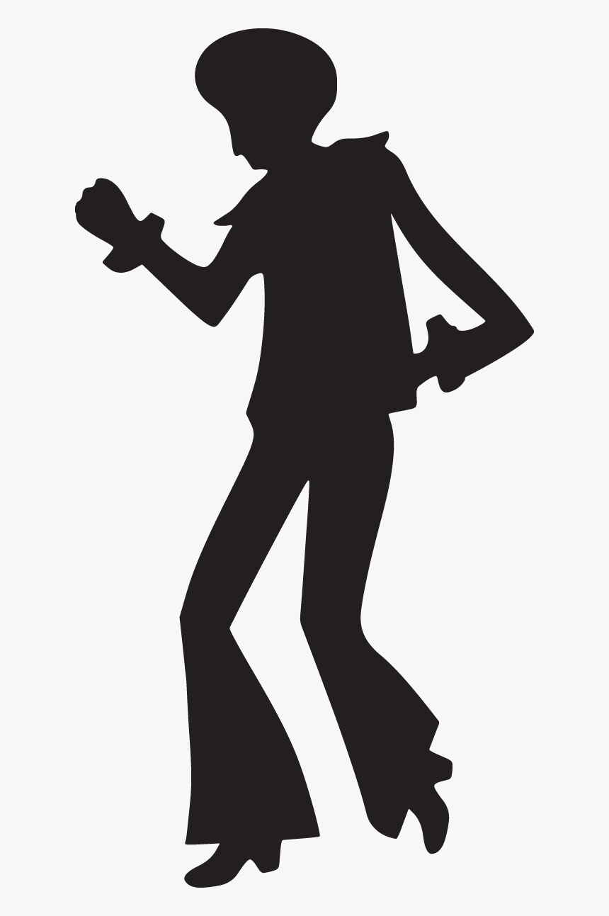 Transparent 1970s Clipart - Disco Dancer Silhouette Png, Png Download, Free Download