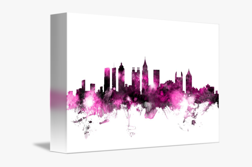 Atlanta Skyline Png Transparent Background - Atlanta Georgia Skyline, Png Download, Free Download