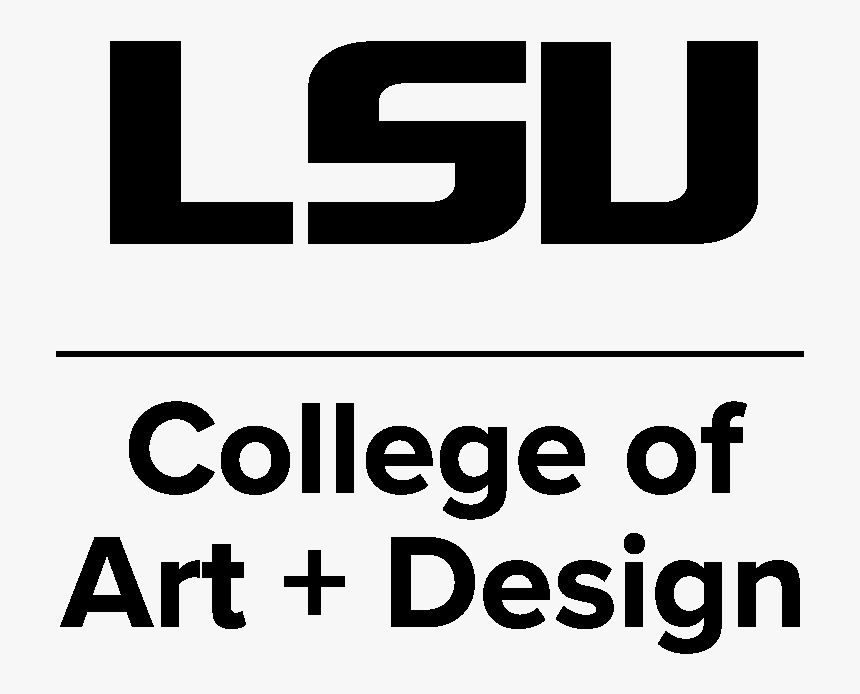 Lsu Art Design Vert Blk - Parallel, HD Png Download, Free Download