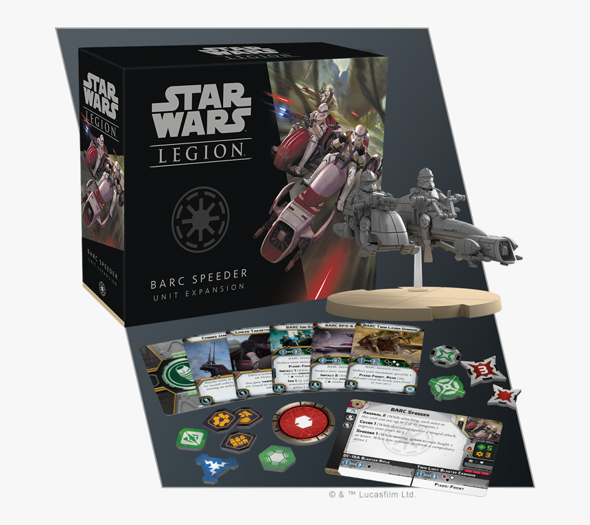 Star Wars Legion Barc Speeder, HD Png Download, Free Download