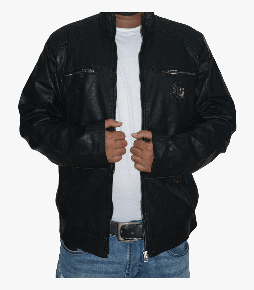 Transparent Leather Jacket Png - Leather Jacket, Png Download, Free Download