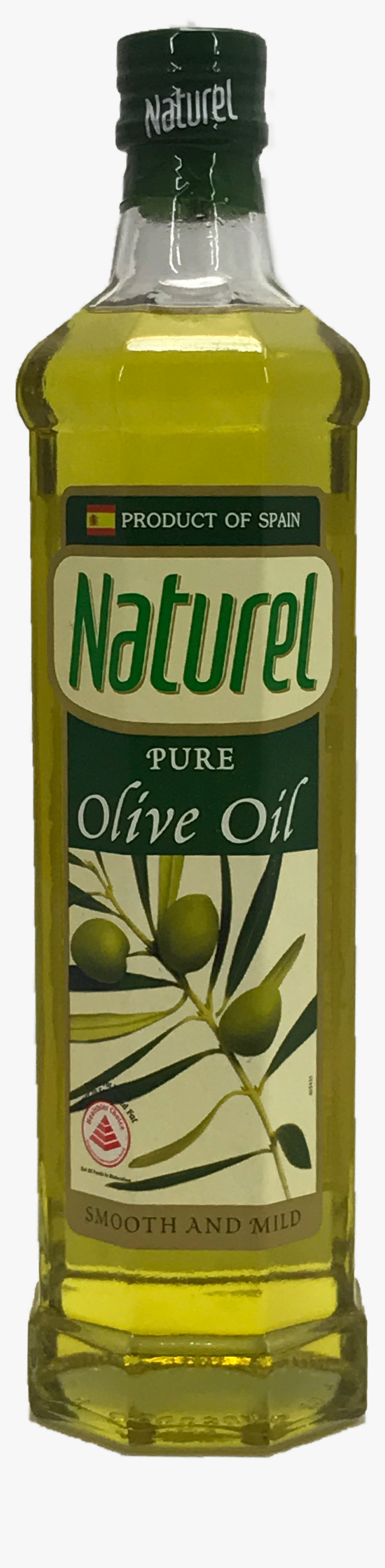 Naturel Pure Olive Oil 750ml"
 Title="naturel Pure - Bottle, HD Png Download, Free Download