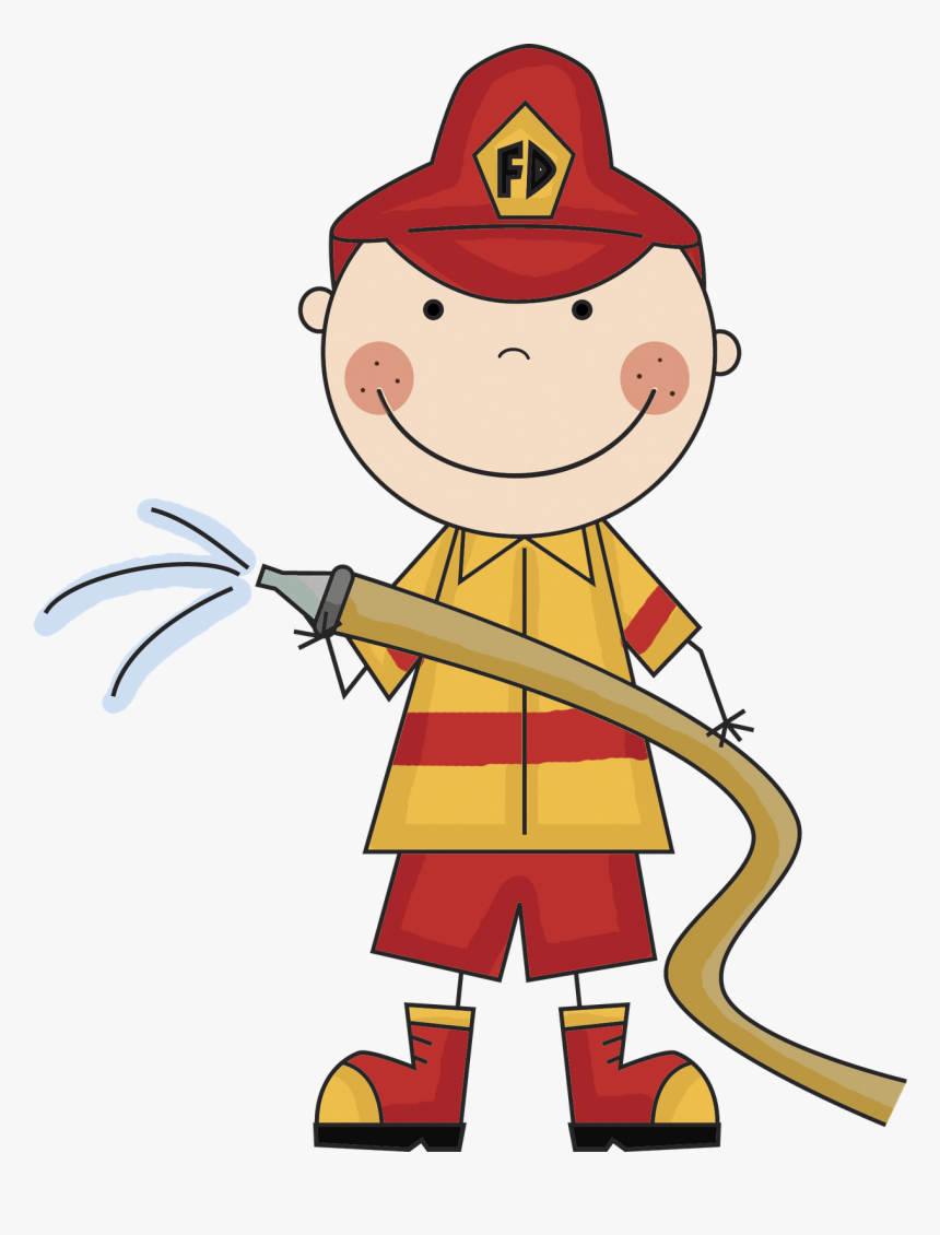 28 Collection Of Firefighter Clipart Transparent, HD Png Download, Free Download