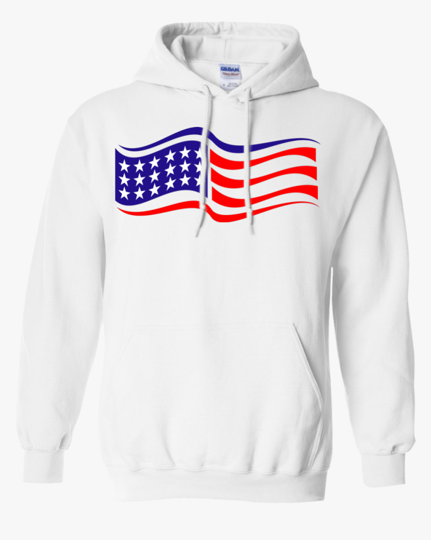 Patriotic Usa Flag Banner - Stranger Things Hoodie Friends Don T Lie, HD Png Download, Free Download