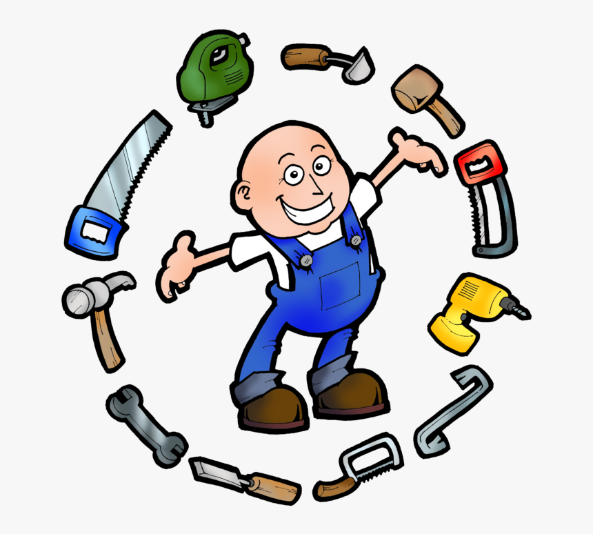 Free Handyman Logos Clipart - Transparent Handyman Clipart, HD Png Download, Free Download